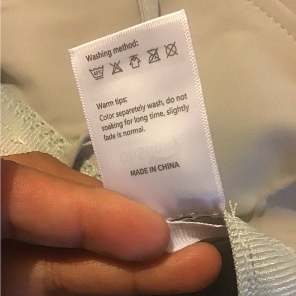 Oh Sunny gray fisherman bucket hat with arm covers & bag carrier NWT - Picture 7 of 9